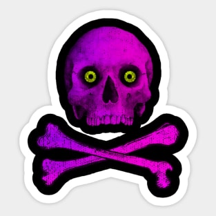 SKULL AND CROSSBONES Sticker